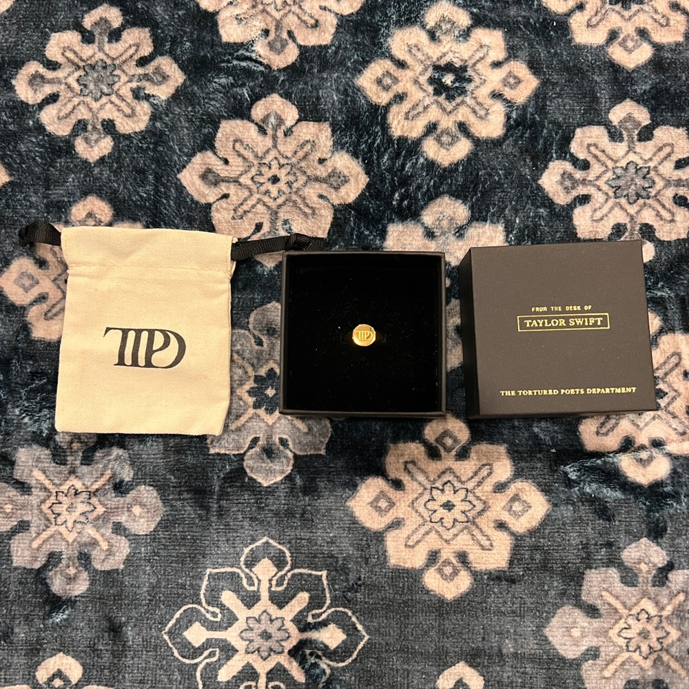 The Tortured Poets Department Ring - Size 5